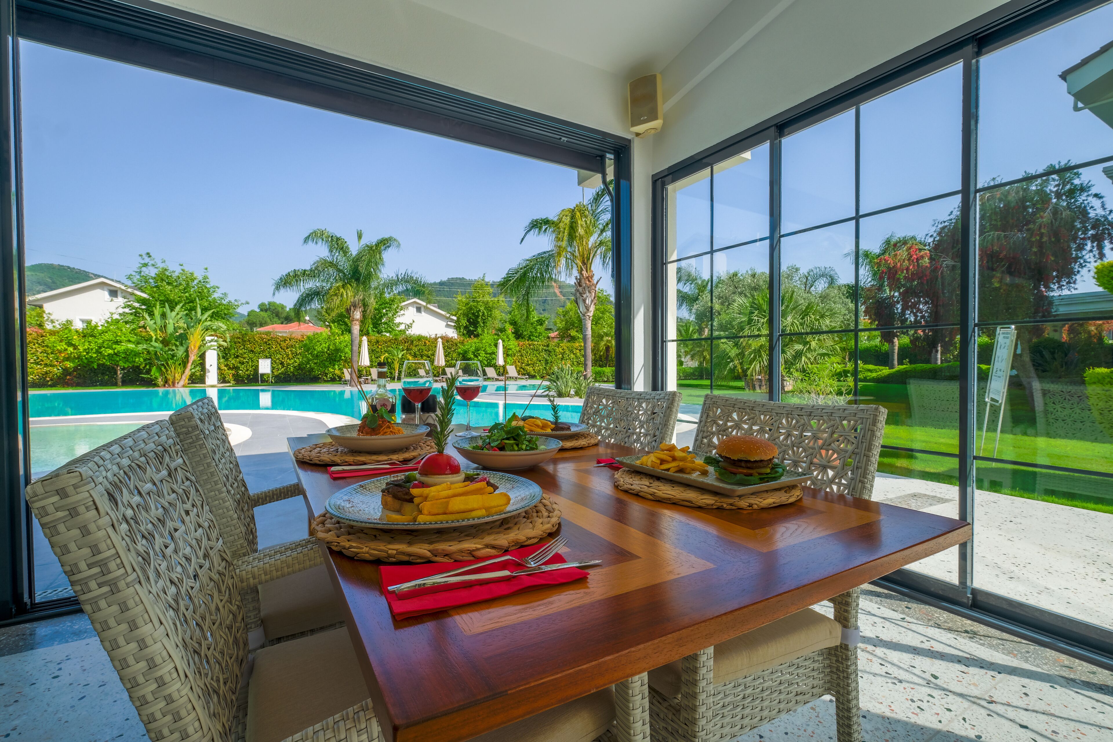 breakfast, lunch, dinner served; turkish cuisine