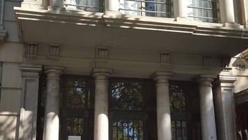 Façade de l’hébergement