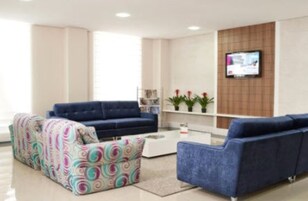 Sala de estar en el lobby