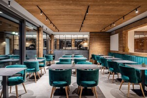 Breakfast, lunch, dinner served; local cuisine 