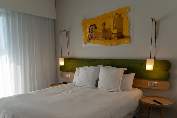 Luxe beddengoed, Select Comfort-bedden, een kluis op de kamer