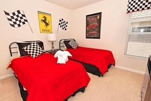 6 Bedroom Pool Home | Children's theme room