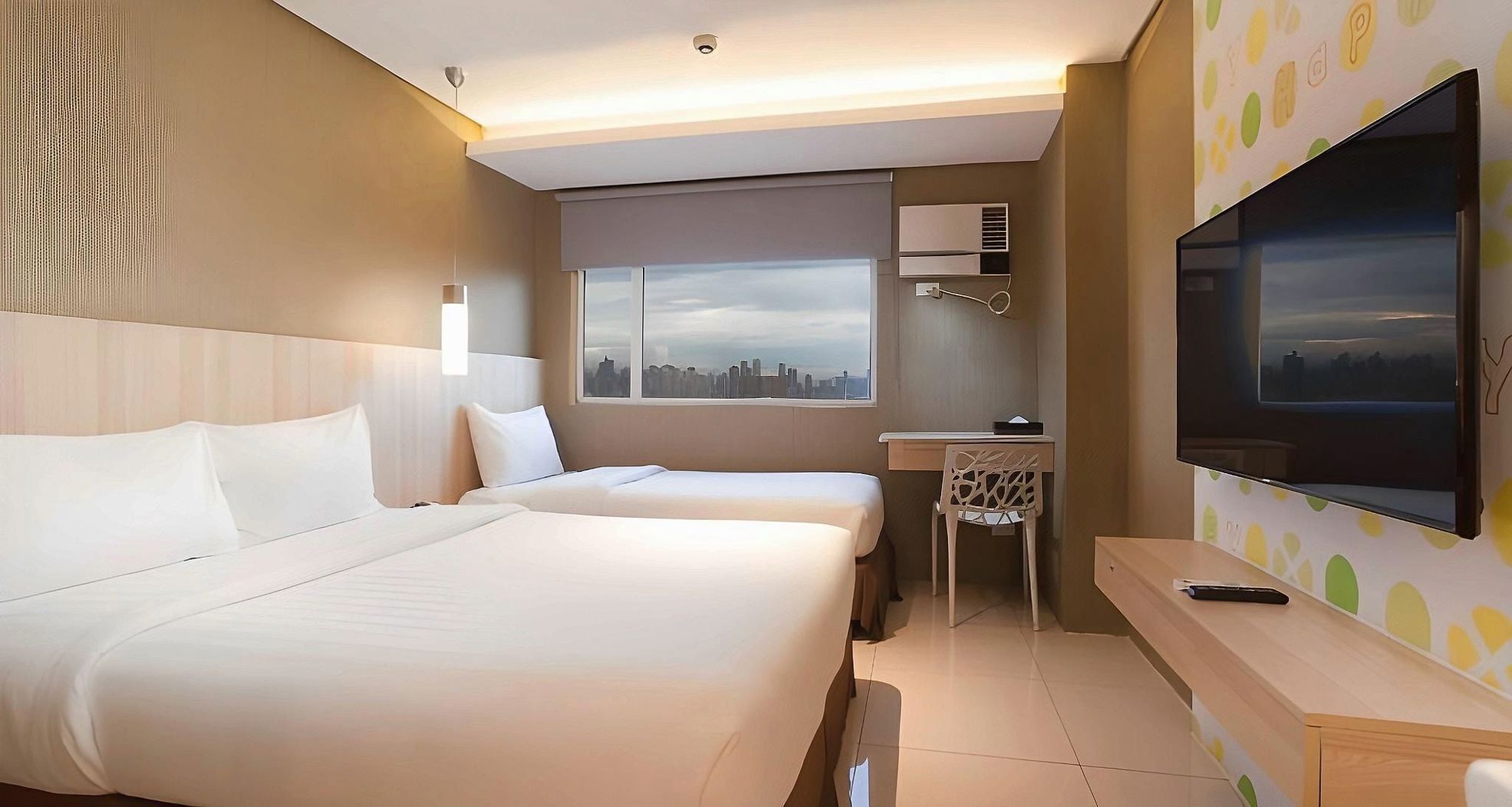 Premium bedding, memory foam beds, minibar, in-room safe
