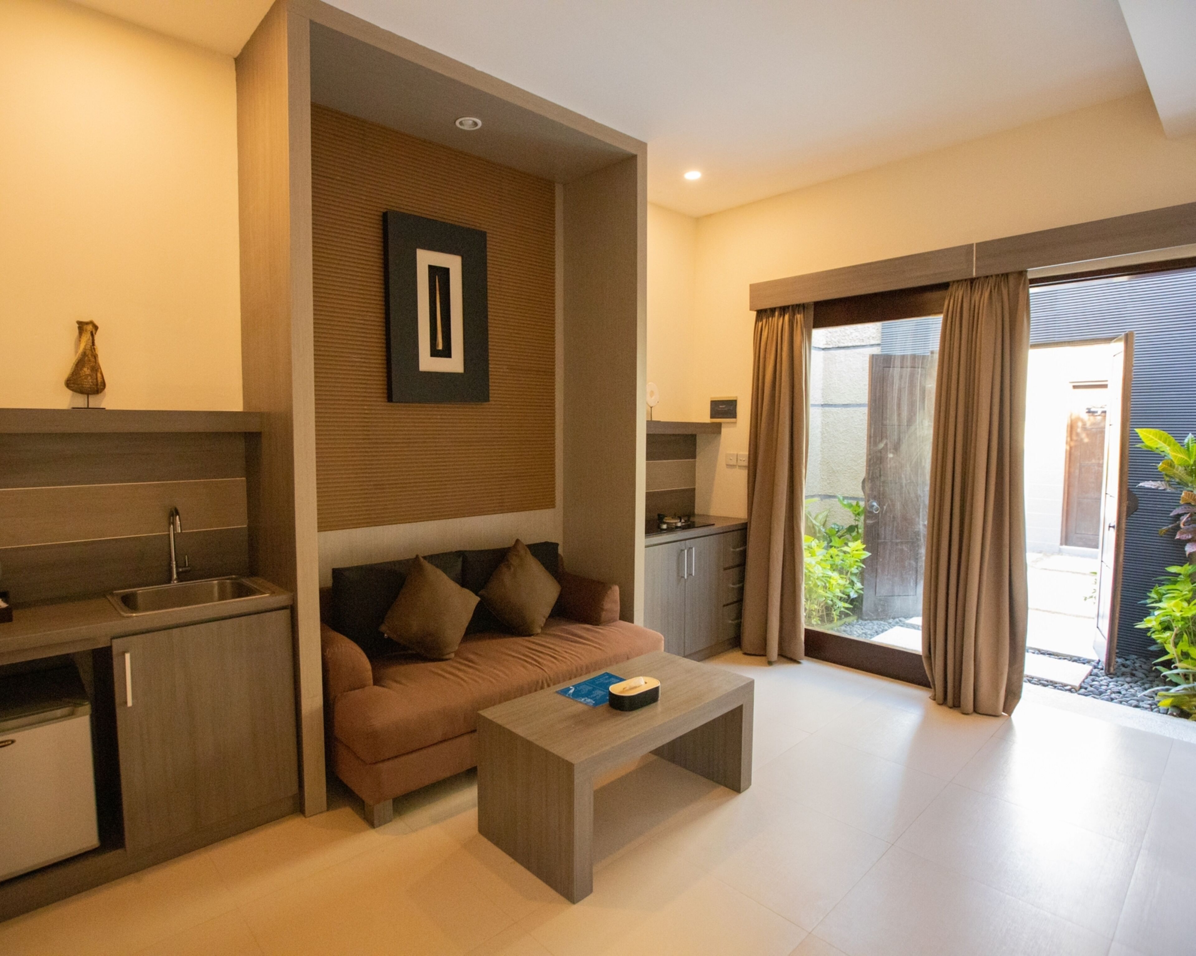 Vila, 1 kamar tidur, kolam renang pribadi | Dapur pribadi | Lemari es, kompor, mesin pembuat kopi/teh, dan ketel listrik