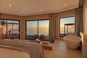 Emerald Honeymoon Deluxe Suite | Sábanas de algodón egipcio, ropa de cama de alta calidad y edredón 
