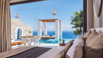 Honeymoon Suite, 1 King Bed, Ocean View (Allure) | Egyptian cotton sheets, premium bedding, down duvets, in-room safe