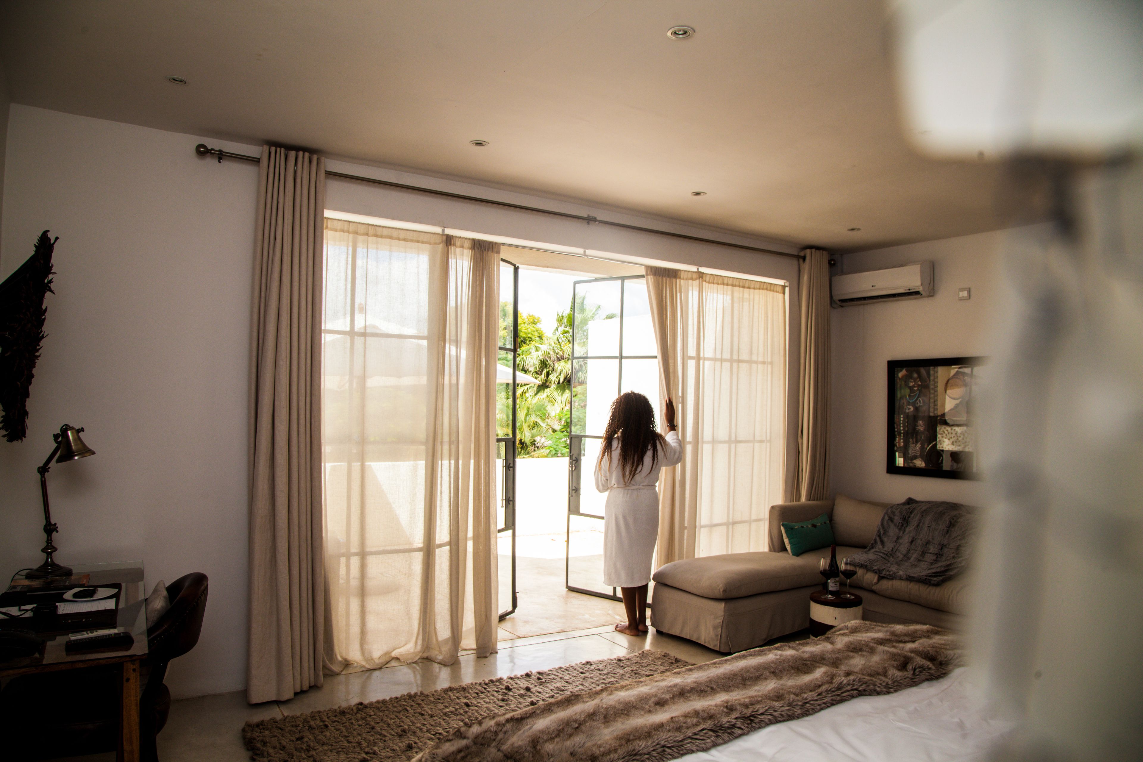 deluxe garden suite pool view | 1 bedroom, premium bedding, minibar, in-room safe