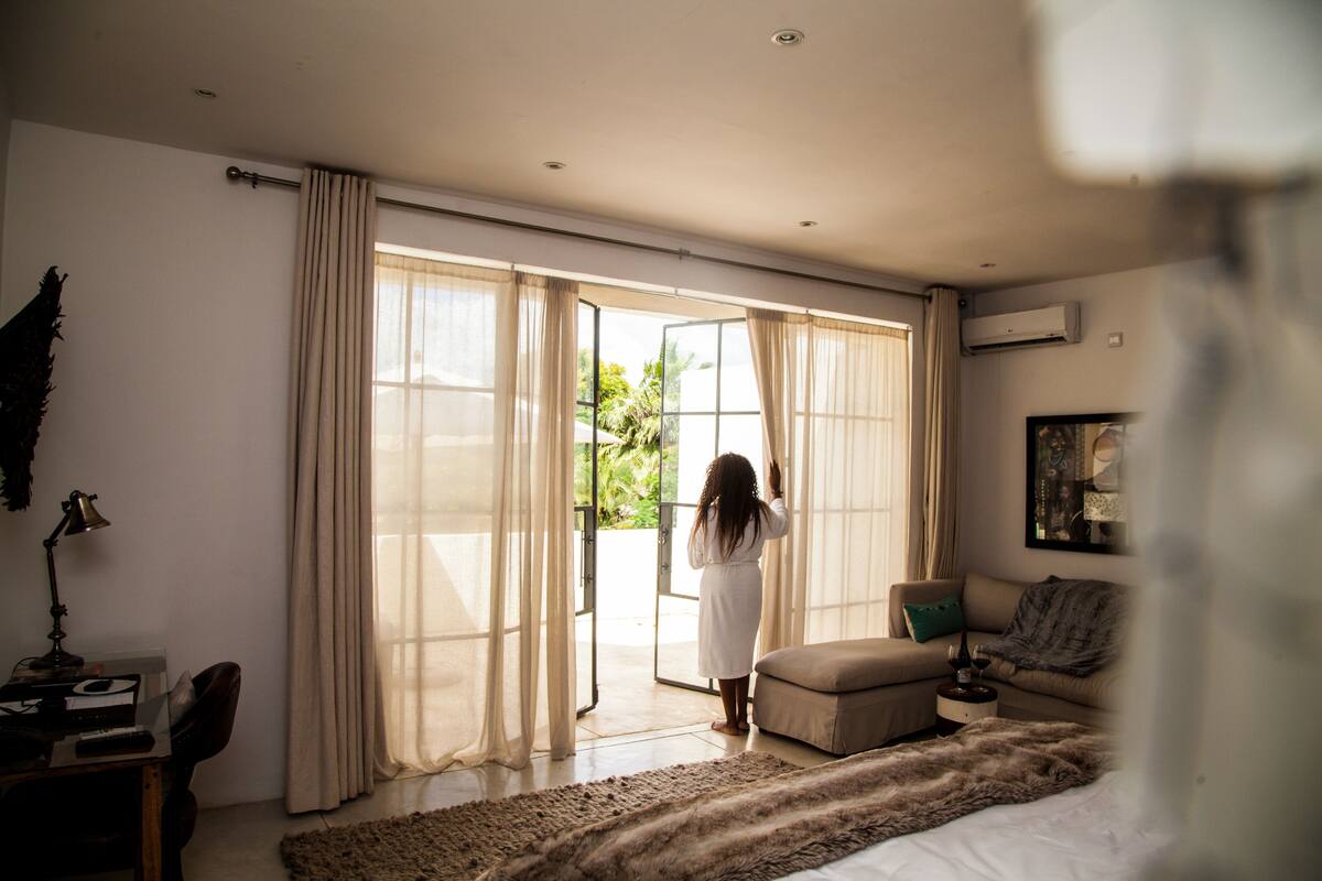 deluxe garden suite pool view | 1 bedroom, premium bedding, minibar, in-room safe