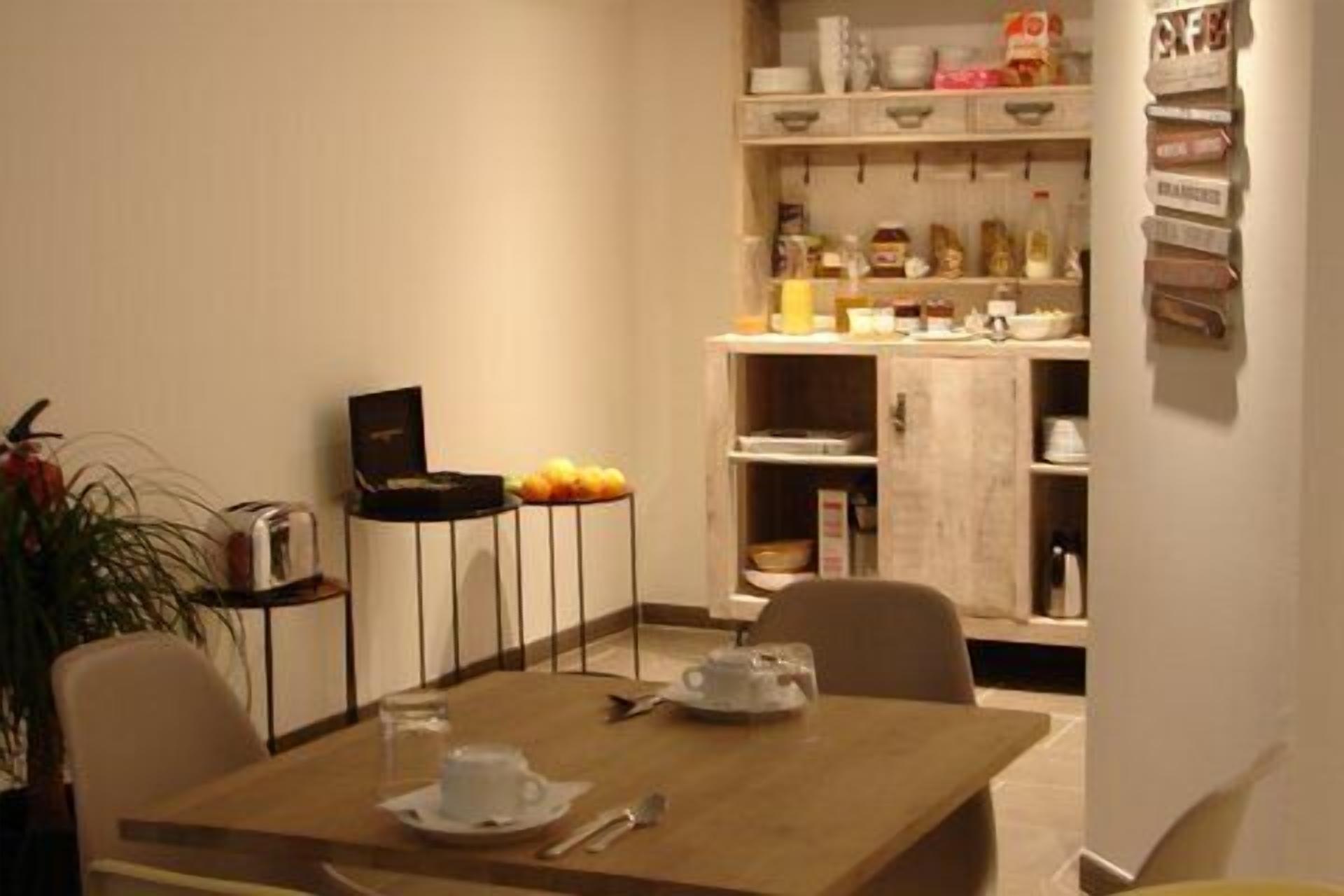 daily self-service breakfast (eur 10.50 per person)