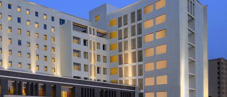 Fassade der Unterkunft