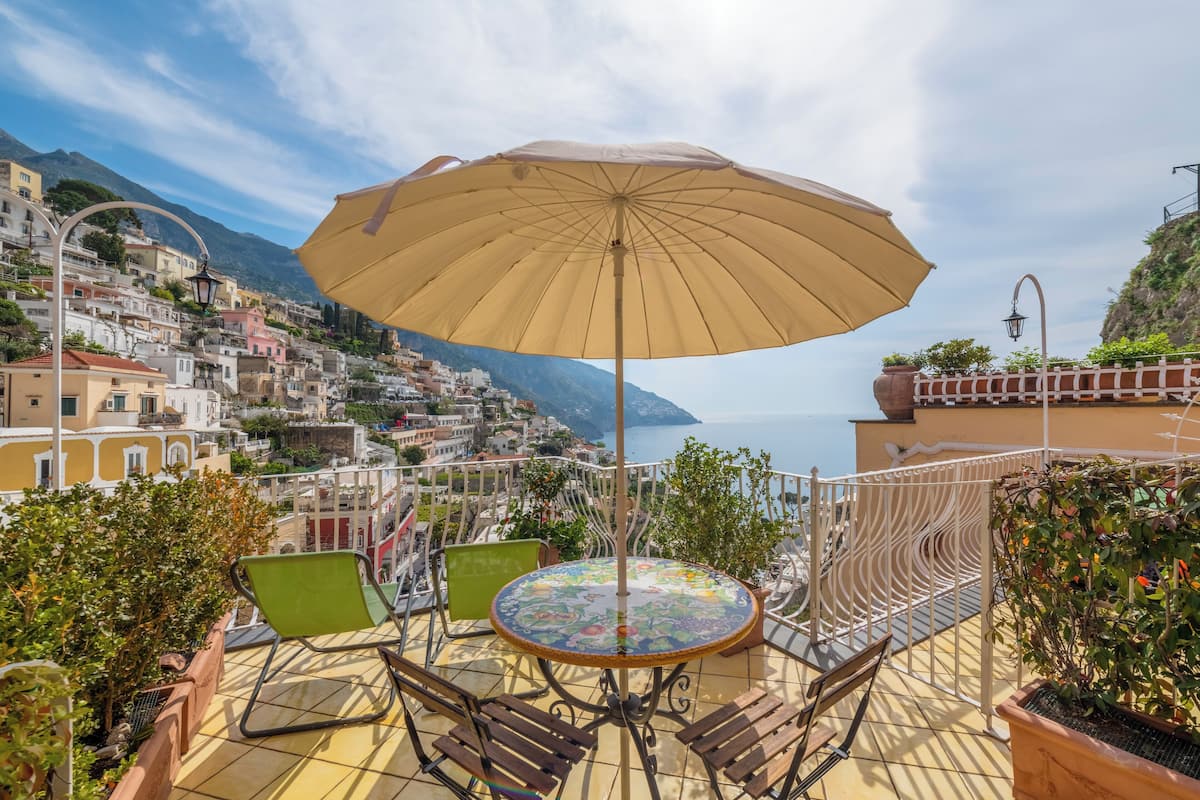 Honeymoon kamer | Terras