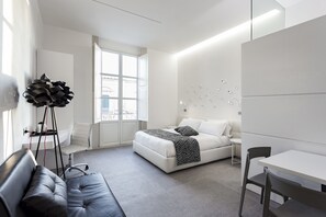 Premium bedding, down duvets, minibar, in-room safe