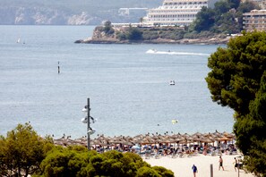 Blick von der Unterkunft