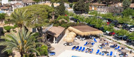 Zweibettzimmer, Terrasse, eingeschränkter Meerblick