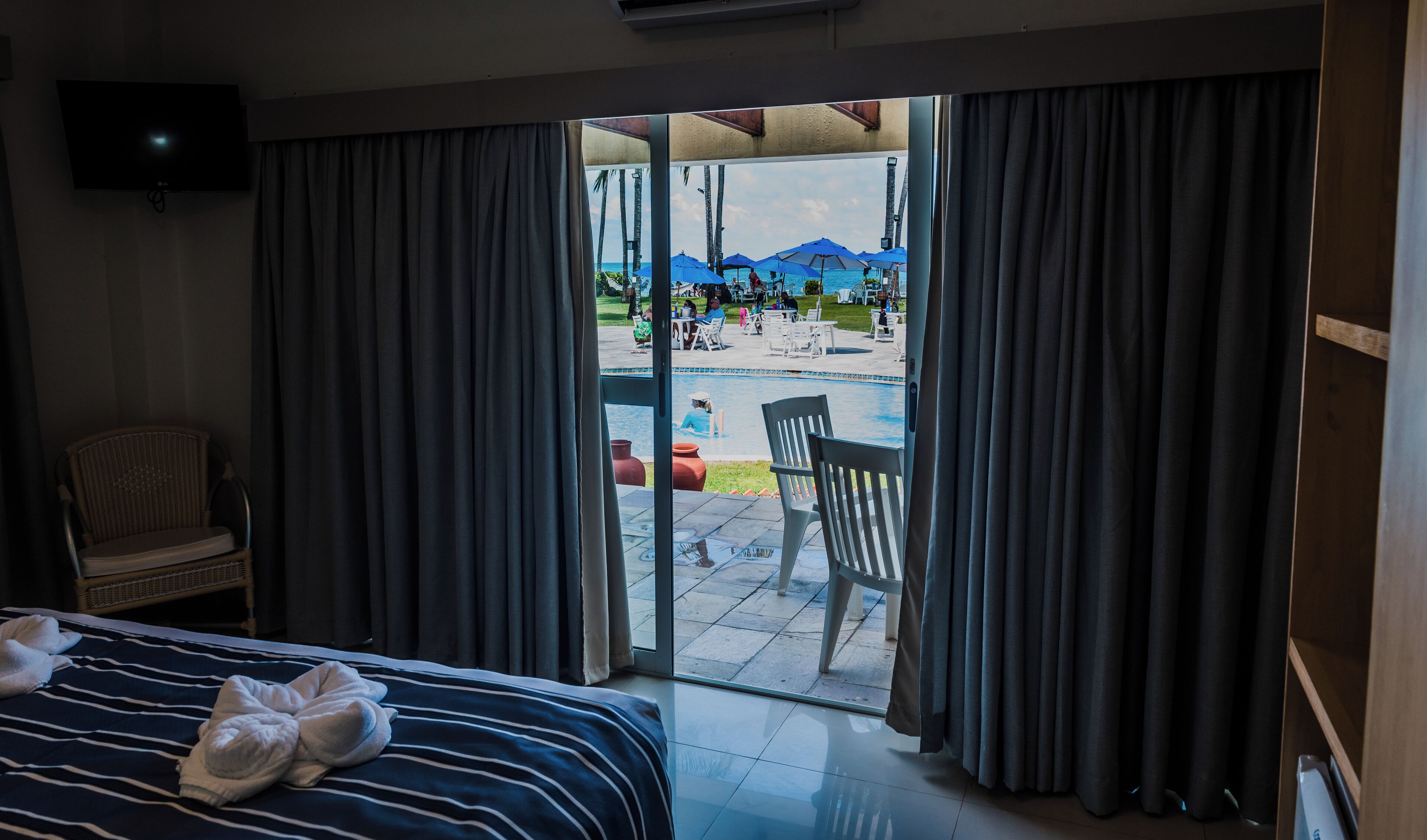 Quarto quádruplo sênior | Vista do quarto