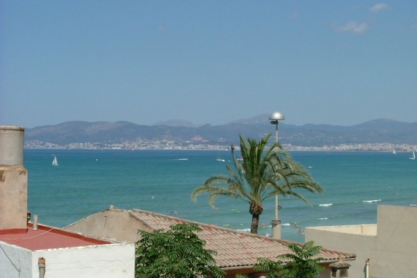 Uitzicht vanuit accommodatie