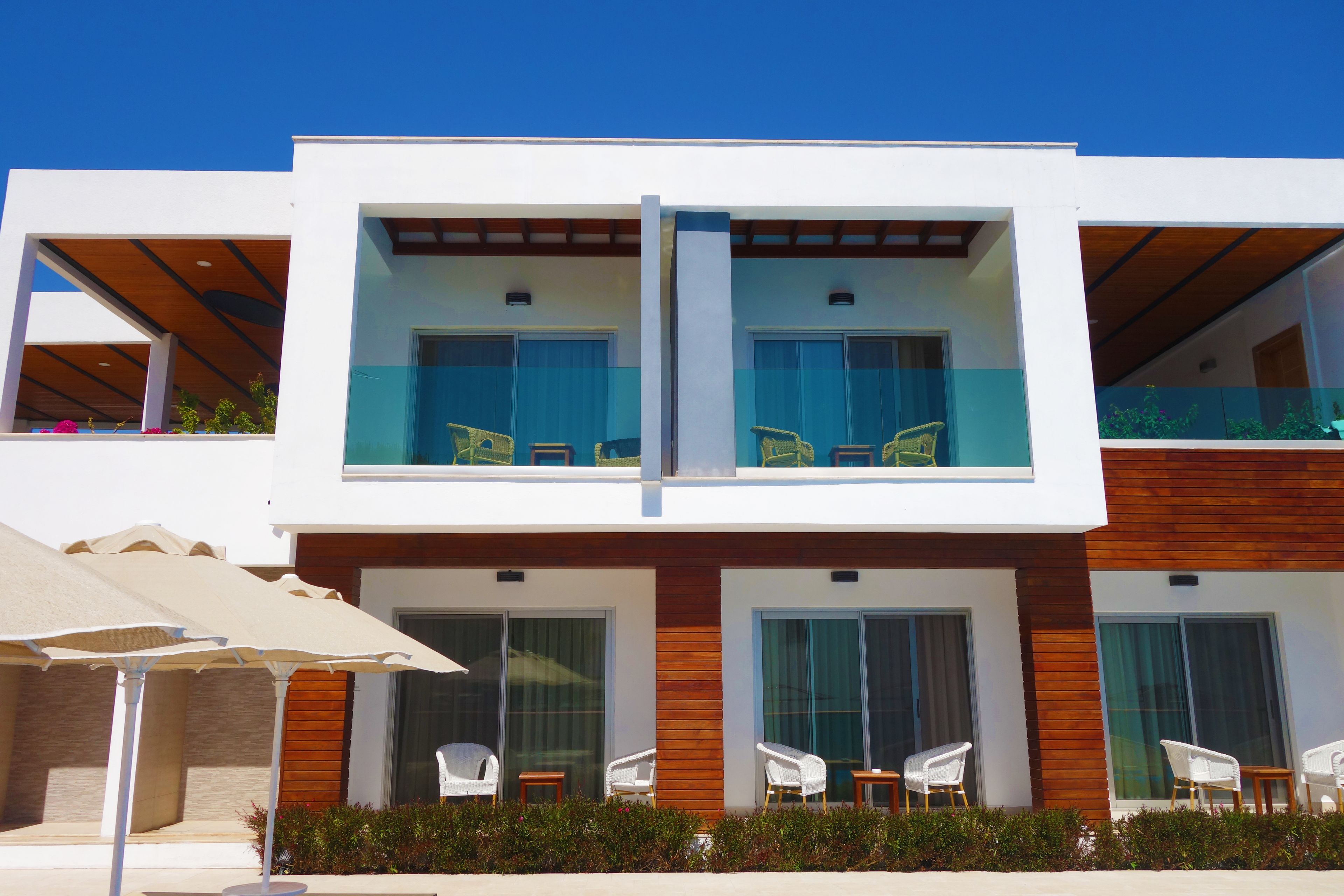 Façade de l’hébergement