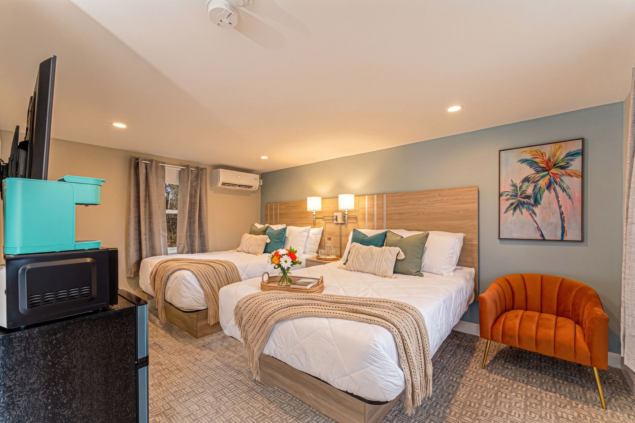 Family Double Room | Seterika/papan seterika, Wi-fi percuma, cadar katil 