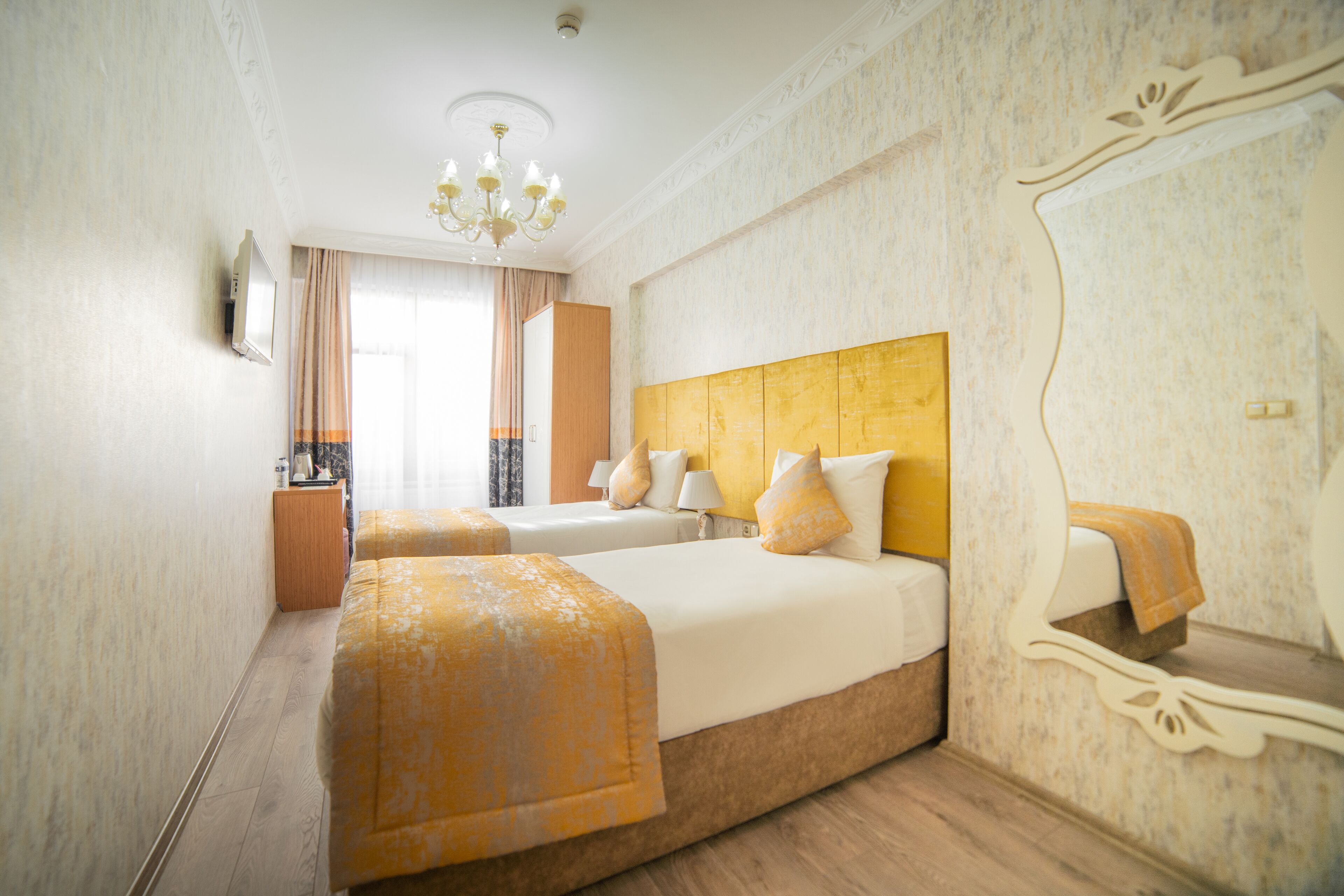 superior double or twin room | premium bedding, free minibar, in-room safe, desk