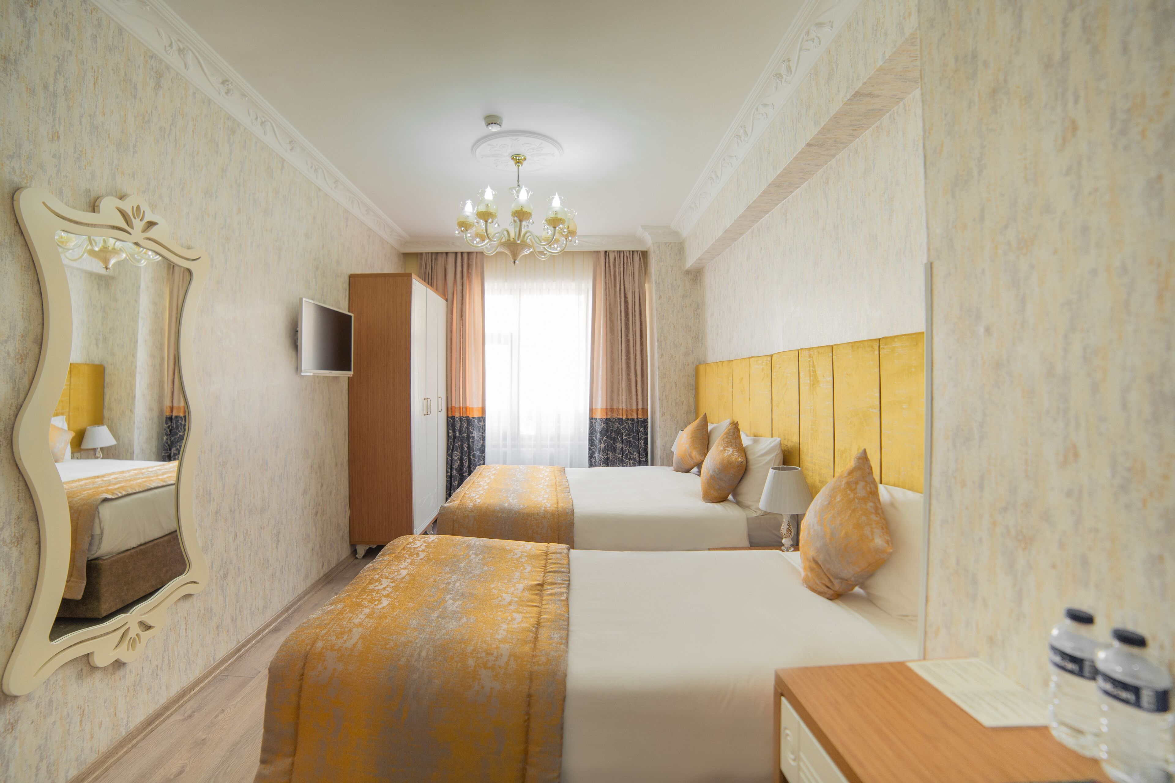 superior triple room (family) | premium bedding, free minibar, in-room safe, desk