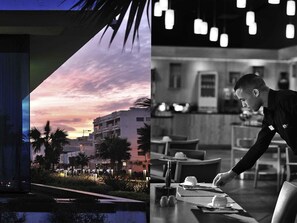 2 restaurants, breakfast, lunch, dinner served; international cuisine  - Hotel Mercure Rif Nador (Nador)