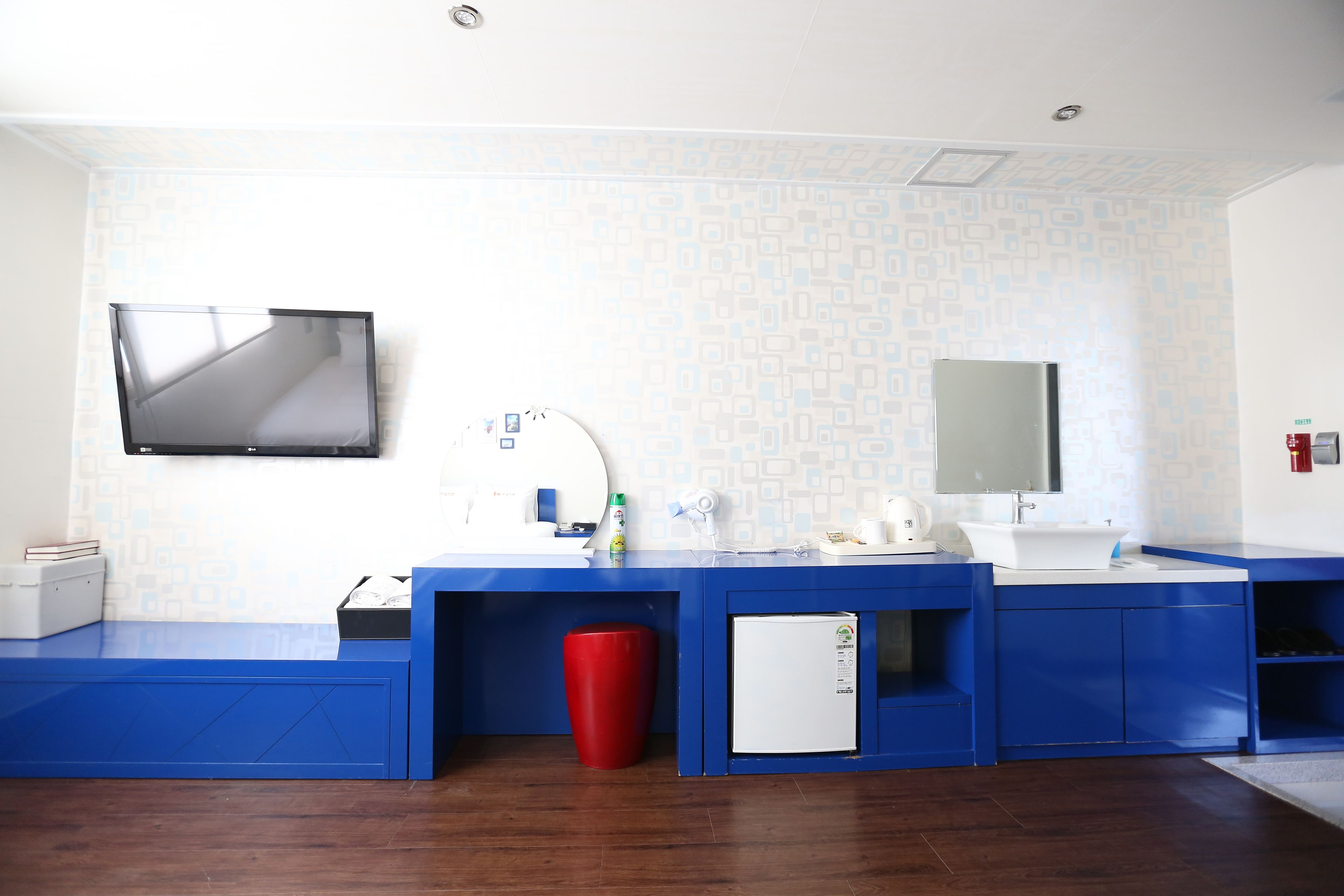 blackout curtains, soundproofing, iron/ironing board, free wifi