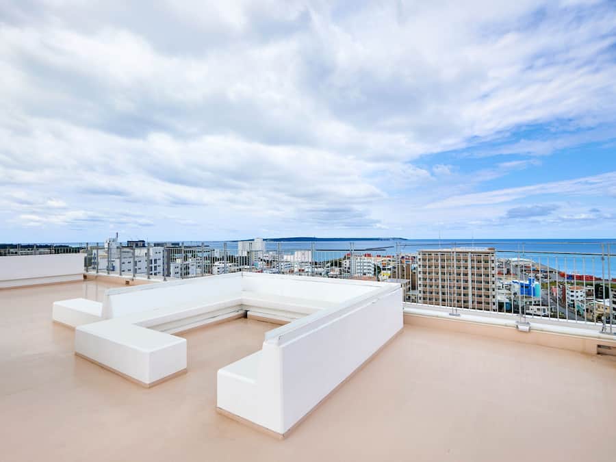 Rooftop terrace