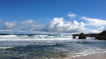 Beach nearby, white sand