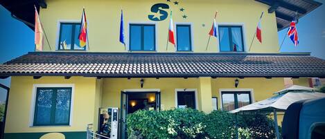 Fassade der Unterkunft