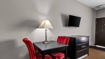 Standard Room, 2 Queen Beds, Non Smoking | Desk, blackout drapes, iron/ironing board, free WiFi