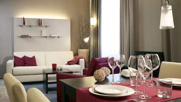 Apartment, 1 Schlafzimmer | Allergikerbettwaren, Zimmersafe, Schreibtisch