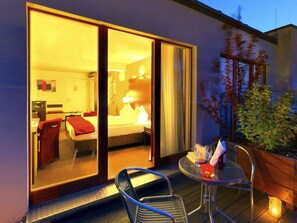 Double Room | Terrace/patio - Apartmenthotel Quartier M (Leipzig)