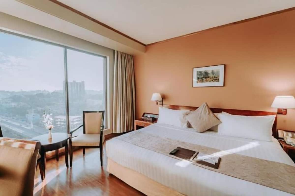 1 bedroom, Egyptian cotton sheets, premium bedding, down duvets