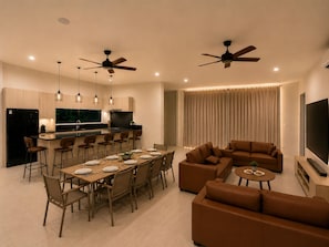 Family Villa, Courtyard View | Living area | LED TV - Sapphire Bay Fiji (Lautoka)