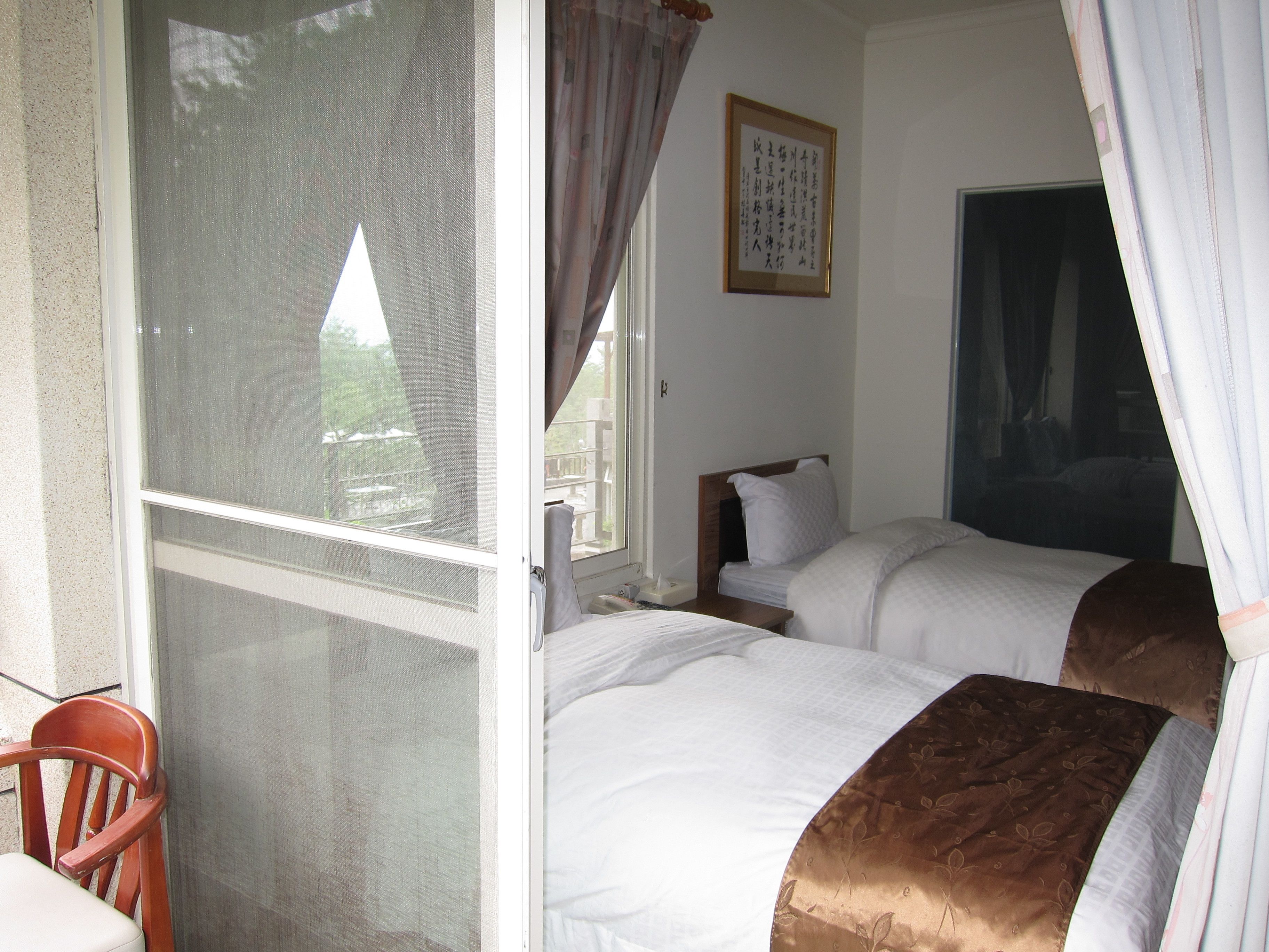 twin room | view from room