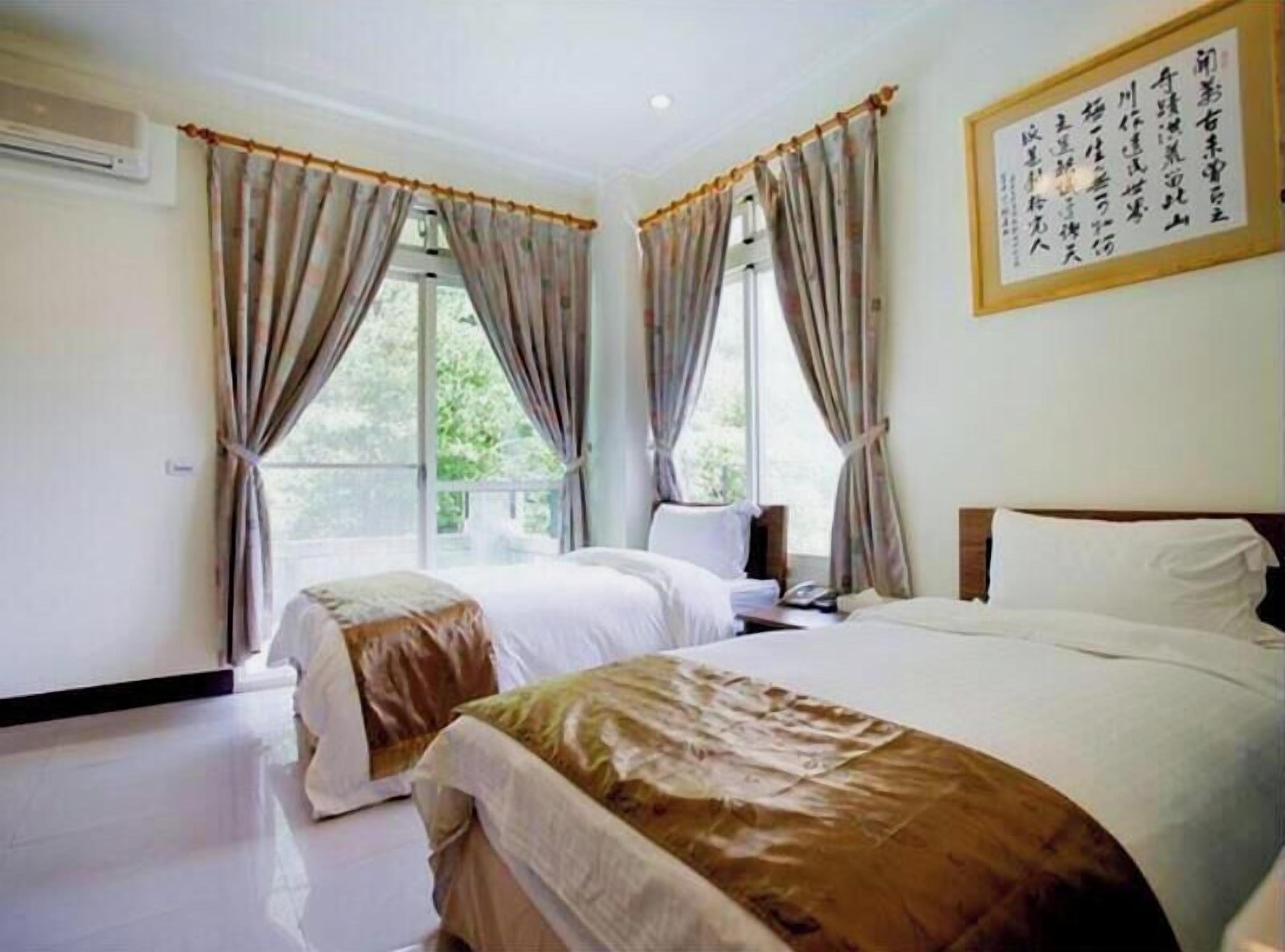 Down duvets, blackout curtains, rollaway beds, free WiFi