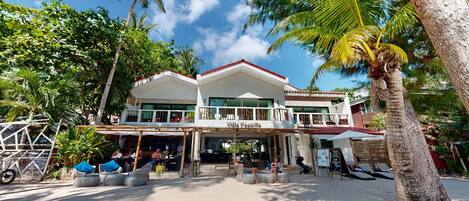 Fassade der Unterkunft