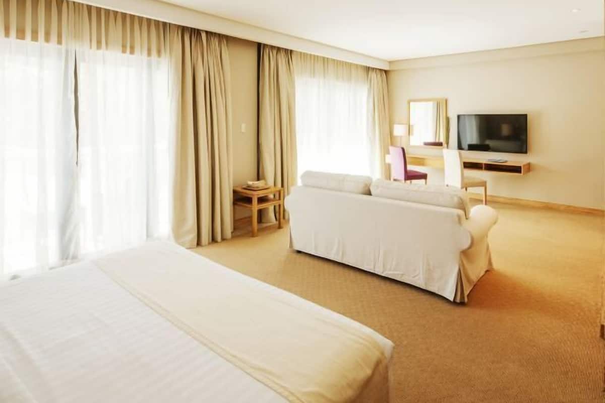 Bettwäsche aus ägyptischer Baumwolle, Pillowtop-Betten, Minibar