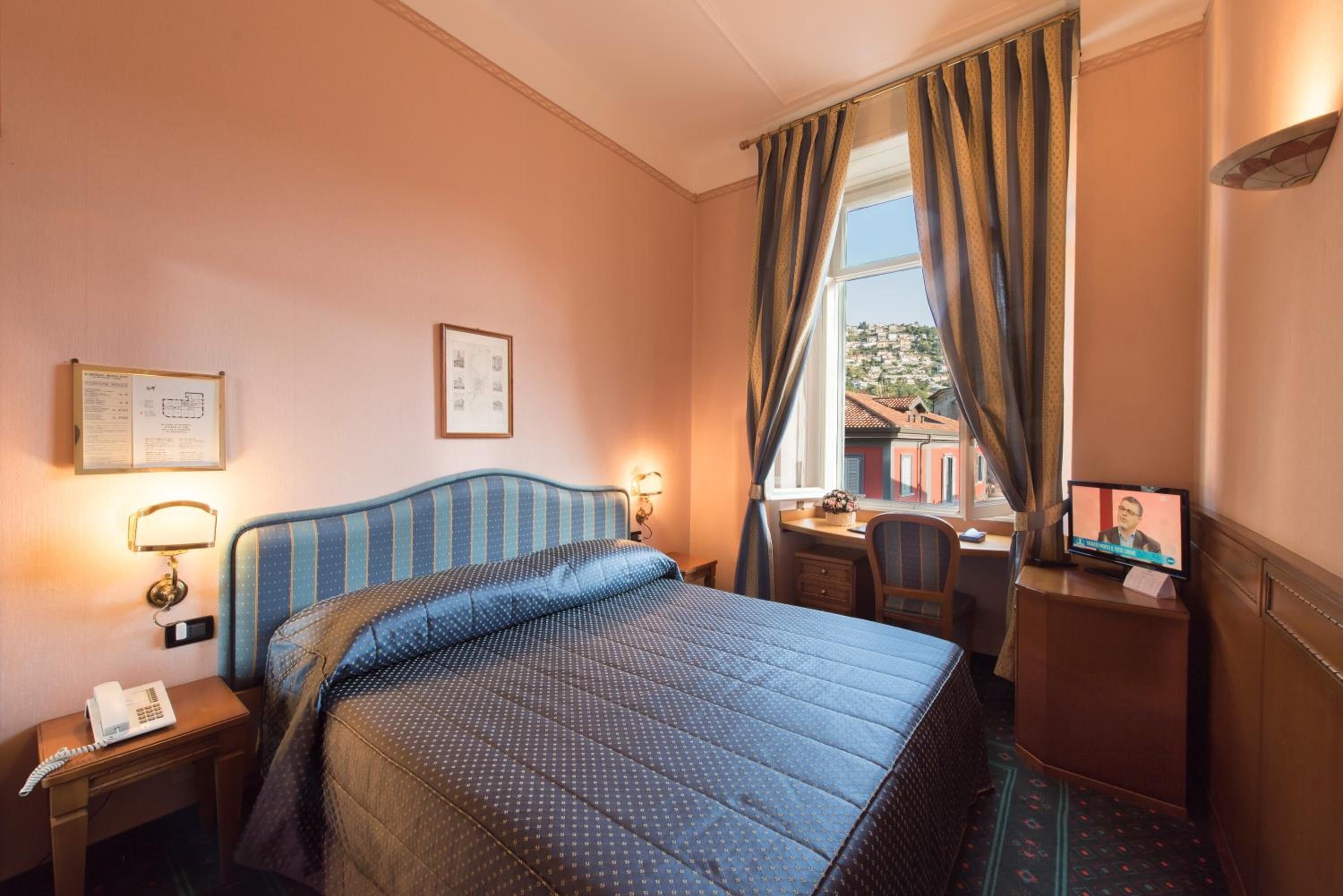 basic triple room, city view | view from room