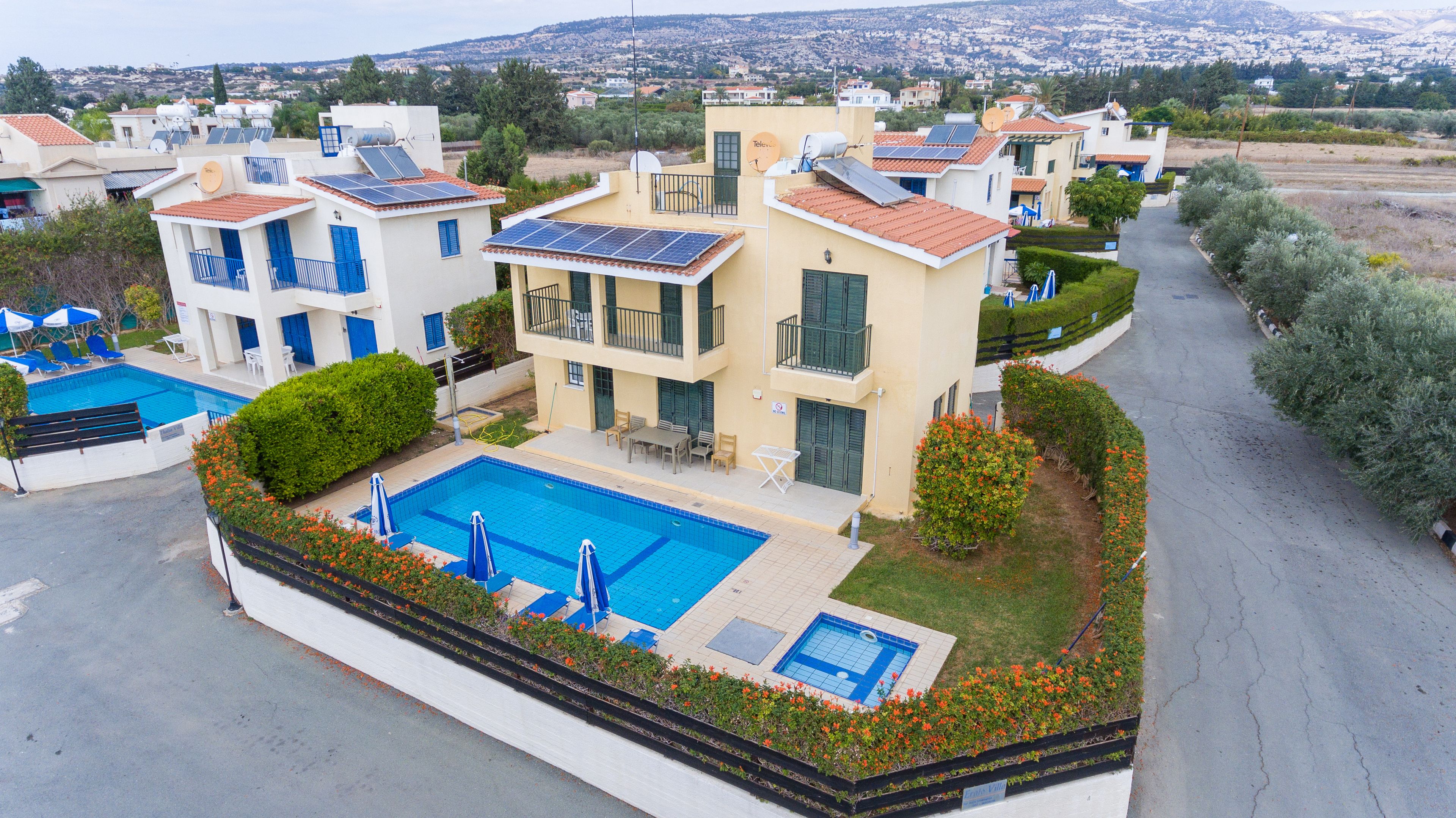 Fassade der Unterkunft