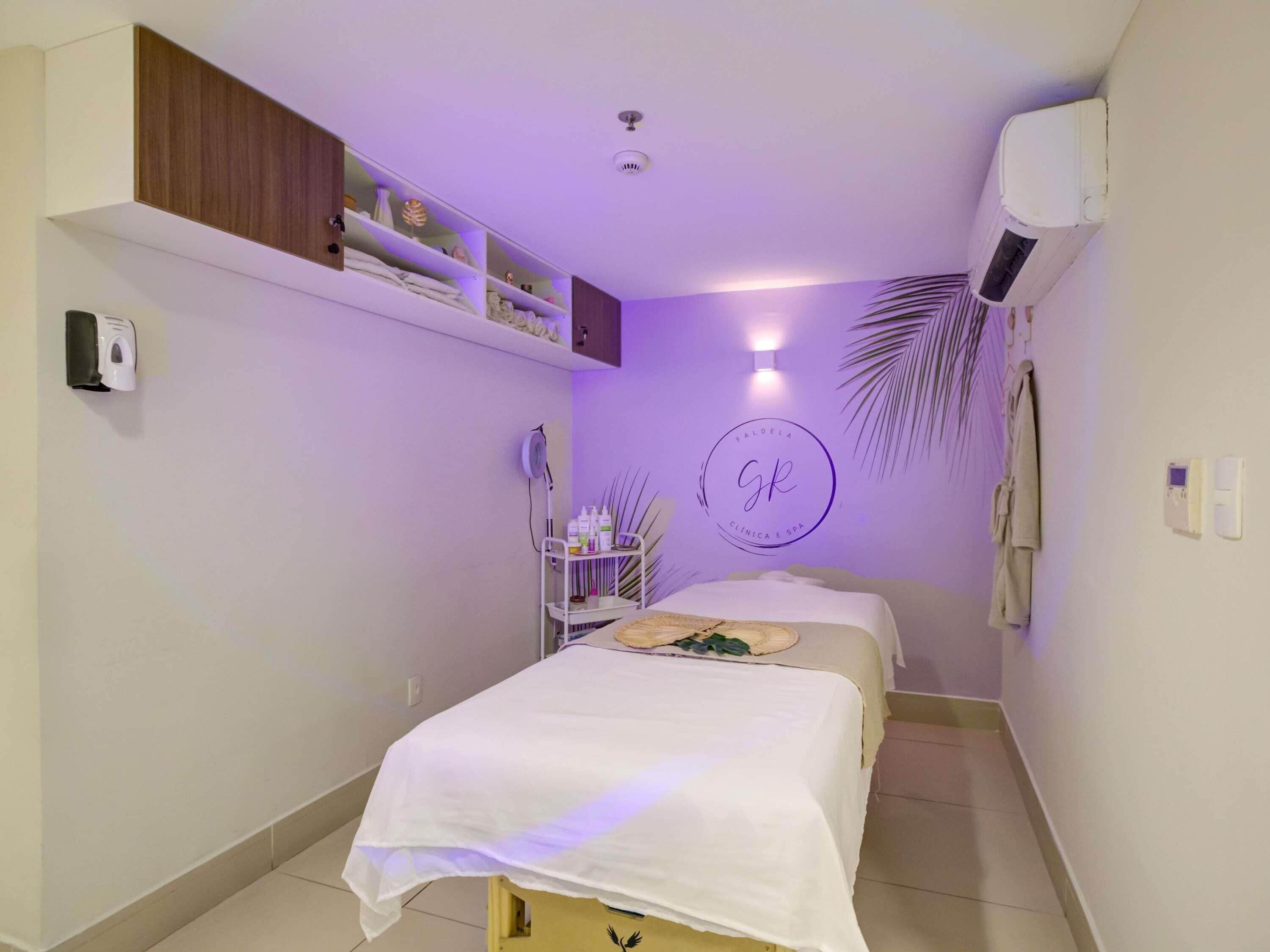 Sauna a vapor, massagens