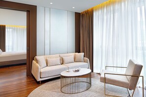 Corner Suite | Free minibar items, in-room safe, soundproofing, iron/ironing board - The G Hotels Istanbul (Istanbul)