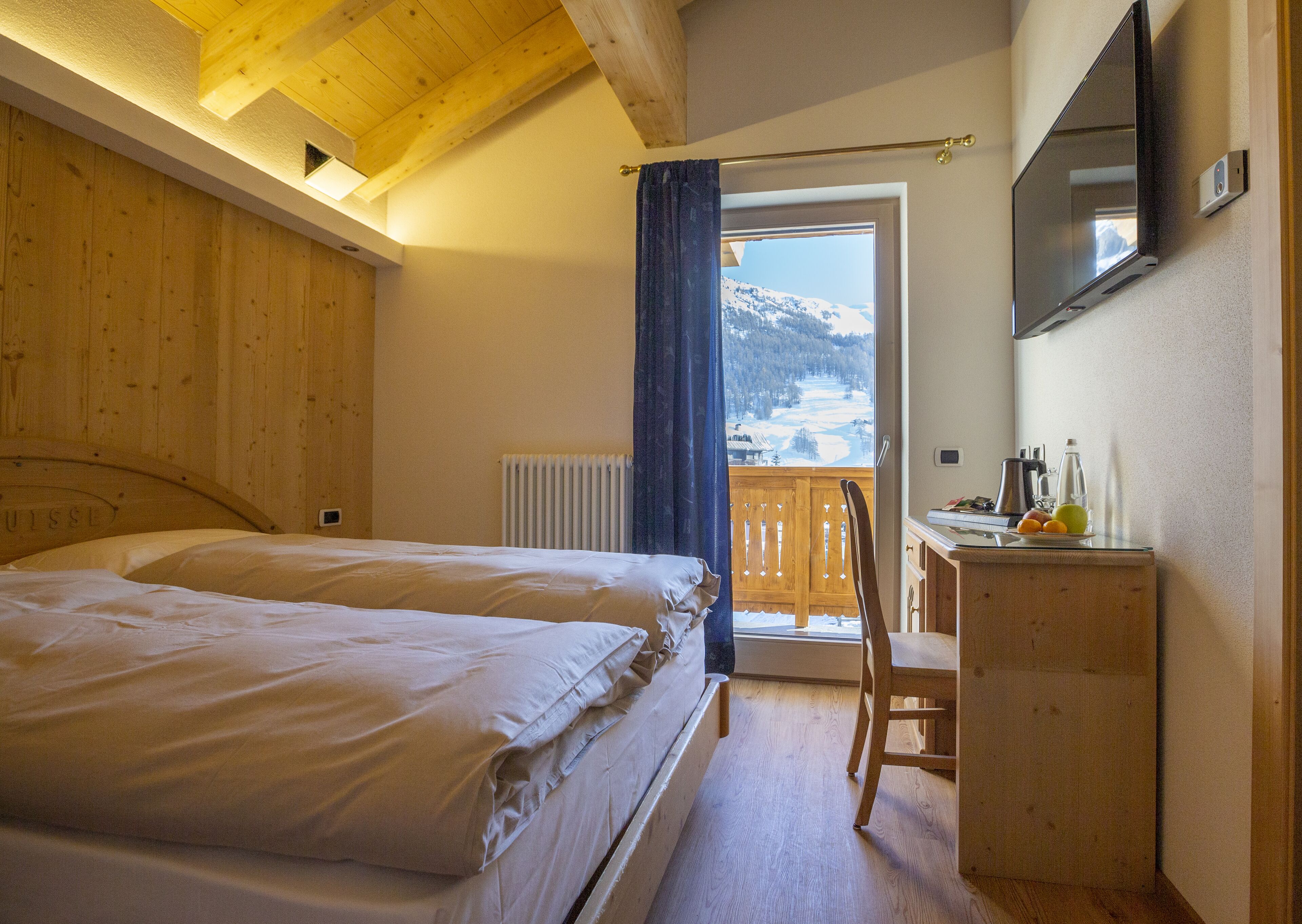 Chambre Supérieure Double ou avec lits jumeaux, balcon