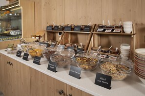 Frokostbuffé er inkludert hver dag