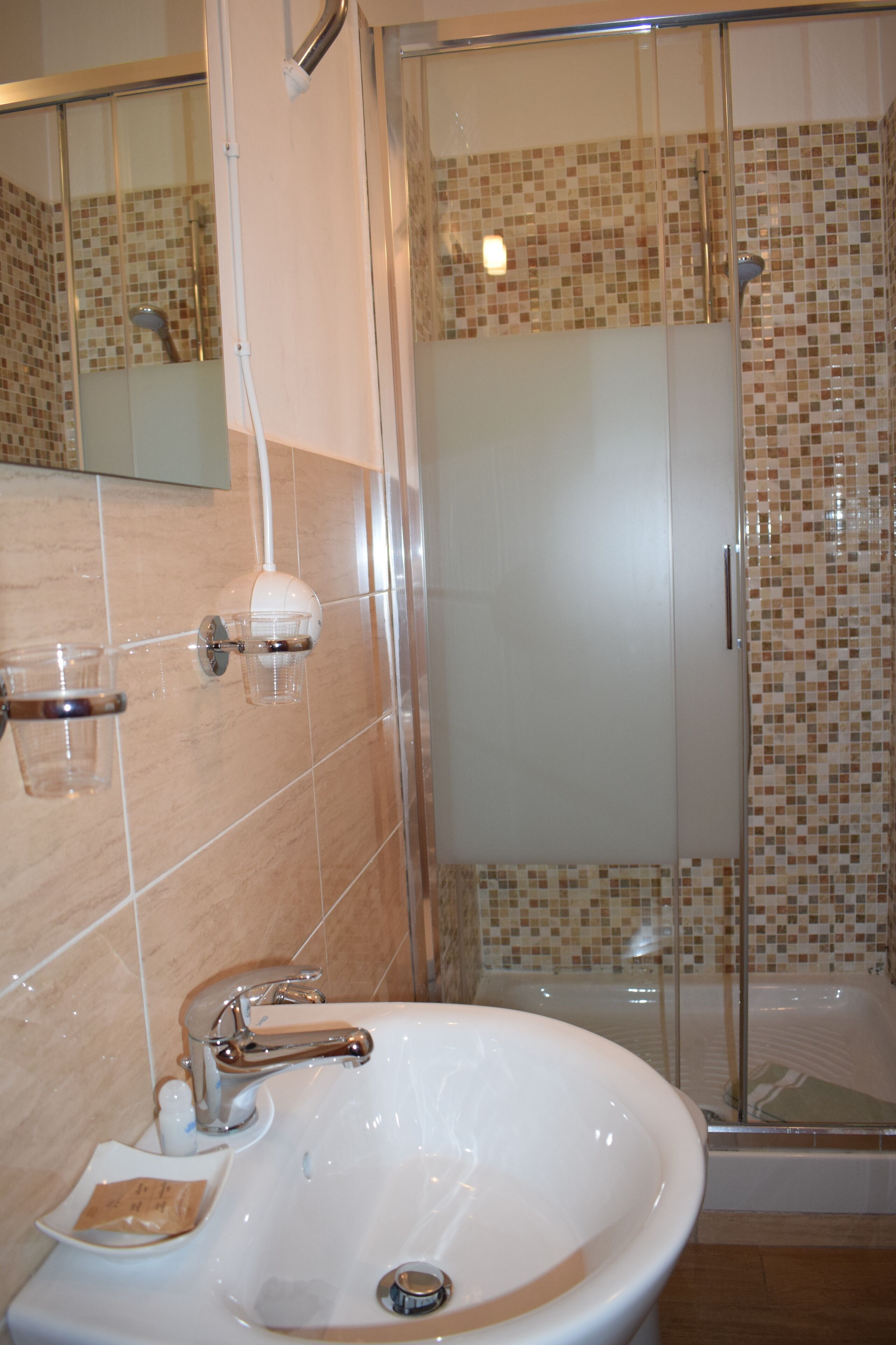 double room single use, private bathroom | bathroom | shower, free toiletries, hair dryer, bidet