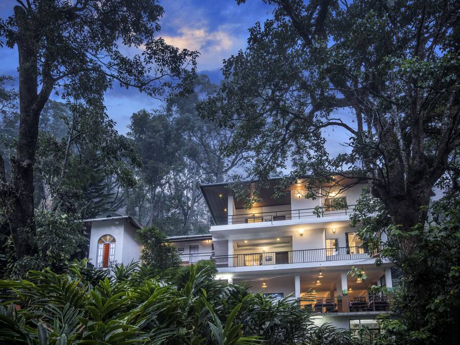 Fachada da propriedade