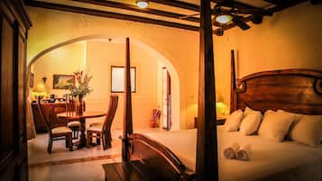 Ropa de cama de alta calidad y artículos del minibar gratis