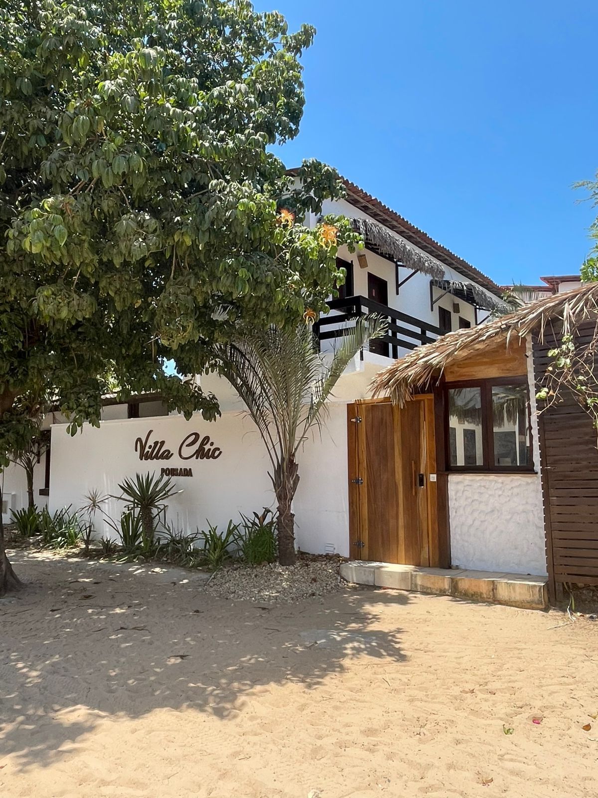Fachada de la propiedad