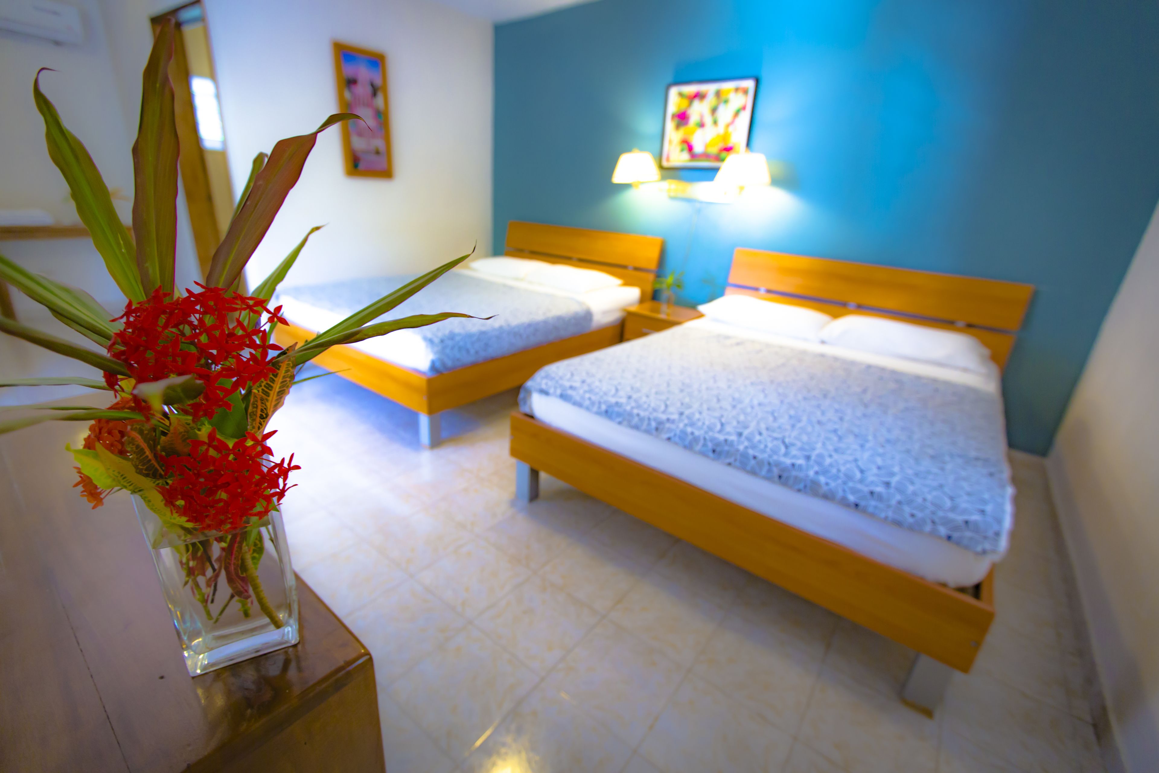 room, 2 queen beds (with air conditioning) | view from room