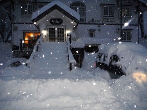 Front of property - evening/night
